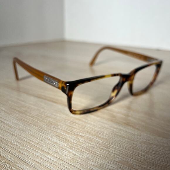 Versace Mod.3154 954 Eyeglasses Amber Tortoise Frames 54-17-140 Italy - Picture 1 of 8